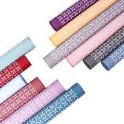 100pcs Waterproof Two-Colour Printed Paper Bouquet Wrapping Floral Gift Paper
