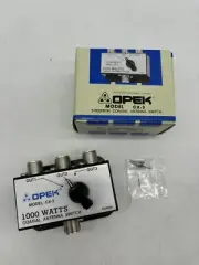 Opek model CX-3 1000 Watt Coax 3 position antenna switch