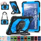For Samsung Galaxy Tab A9 8.7 A9+ 11.0 Tablet Shockproof Hard Handle Case Cover