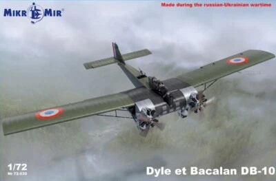 Dyle et Bacalan DB-10 Plastic model kit 1/72 Mikro Mir 72-030