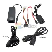 SATA PATA IDE to USB 2.0 Adapter Converter Cable For 2.5 / 3.5 Inch Hard Drive