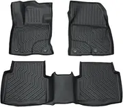 Car Floor Mats，Compatible with Ford Escape 2020-2022 All-Weather TPE Rubber Cargo Liners