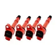 BLOX Racing BXIC-00005-4-RD Coil Pack Set for Honda K-Series - Red