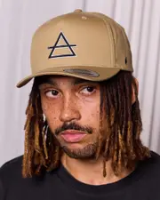 [Lucid] Lucid Men's Trifecta Snapback Cap in Khaki Green One Size Khaki Green