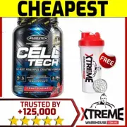 MUSCLETECH CELL TECH 3LB // MUSCLE CELLTECH CREATINE GAIN GROWTH BCAA SIZE