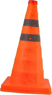 HONMEET Mini Road Cones Collapsible Traffic Training Marker Cones for Sports Agility Training and Durable Lightweight Design for Easy Storage and Portability