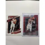 NBA球員卡E 2021-22 DONRUSS OPTIC  DOMINATORS RED TRAE YOUNG全圖2張