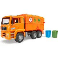 在飛比找蝦皮購物優惠-現貨 德國 MAN 橘色垃圾車/環保車/資源回收車/大型汽車