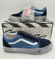 Vans Vault Og Old Skool LX Stressed Navy M6/W7.5 Low Unisex Shoes VN0A5FBENGJ