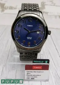 在飛比找Yahoo!奇摩拍賣優惠-*PUPU屋* TIMEX T2P203 不銹鋼錶帶 手錶