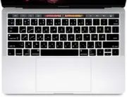 Waterproof Keyboard Cover for MacBook Pro 13 15 inch 2019 2018 Persian Language