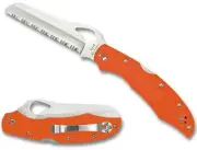 Spyderco Byrd Cara Cara Orange Rescue 2 FRN Serrated BY17SOR2