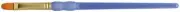 Crafter's Choice Gold Taklon Filbert Brush-Size 6