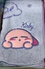 Star Kirby Cotton Face Towel Sleeping Kirby Purple 34×80cm New Nintendo
