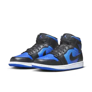 S.G NIKE Air Jordan 1 Mid DQ8426-042 黑 藍 一代 中筒 運動 休閒 男鞋