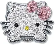Bling Car Push to Start Button Cover Accessories, Cute Car Accessories for Women, Crystal Rhinestone Car Engine Start Stop Button Cover, Pink Car Decal for Women, Girly Car Decoration Interior Sticker