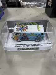 Scalextric "DC Comics" Volkswagen Panel Van T1b W Lights 1/32 Slot Car C3933 E2
