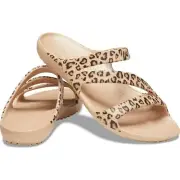 Crocs Kadee II Leopard Print Size 9