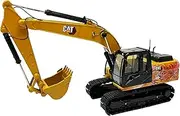 1:50 Scale Cat 320 GX Hydraulic Excavator with Dragon Totem Decoration | High Line Series Cat Trucks & Construction Equipment | 1:50 Scale Model Diecast Collectible Model 85674L