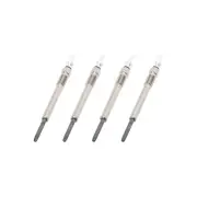 4 x Bosch Glow Plugs for Fiat 500 Grande POP Lounge Punto 1.2L I4 16V 2005-2010