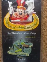 Magical Musical Moments Disney Pin Silly Symphony Grasshopper Violin Fiddle