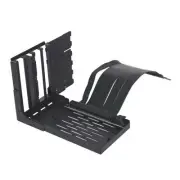Accessory Universal 4-Slots Vertical GPU Card Holder Kit Black, Premium Gen 4...