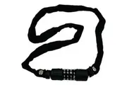Jetblack Chain Combo Lock 3.5x900mm Reset 4-digit