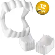 12 Pack Vampire Teeth Kids Size - White Fake Vampire Teeth for Kids, Vampire...