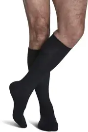 Sigvaris Sea Island Cotton Socks 15-20mmHg Navy Size A
