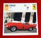 1956 Ferrari 500TR Competizione - Edito-Service, SA collector card