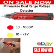 Milwaukee Dual Range Voltage Range Detector Tester Power Current Pen Battery