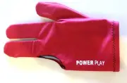 QUALITY Pool Snooker Billiard Table Cue Glove PowerPlay RED Christmas Gift