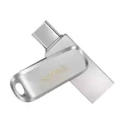 SanDisk 512GB Ultra Dual Drive Luxe USB-C USB-A Flash Drive Memory Stick 150MB/s