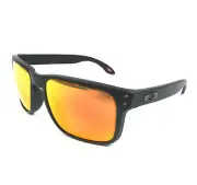 Oakley Sunglasses Holbrook OO9102-E255 Matte Black Frames with Prizm Ruby Lenses