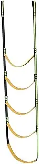 Abbraccia Rope Ladder for Tree Climbing with Reflective Strips and Portable Design, 5 Step