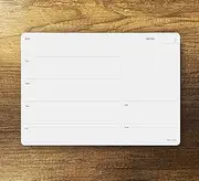 Weekly Planner Pad, Weekly To Do List Notepad, Tear Off Undated Weekly Planner Notepad, A4 Size (8,3" X 11,7"), Premium Thick Paper with Cardboard Back Support, Weekly Desk Planner by CLEVER SIGNS