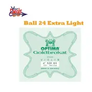 Lenzner Goldbrokat Violin E String 4/4 Ball Extra Thin 24