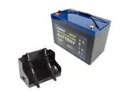 Kings 12V 98Ah Deep Cycle AGM Battery Maintenance-Free+ Battery Tray Standard