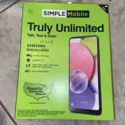 New - Simple Mobile - Samsung Galaxy A03s, 32GB, Black