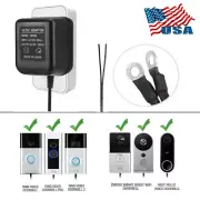 18V Transformer Adapter for Video Ring Doorbell Pro & 2 Nest hello Zmodo Greet
