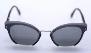 Miu Miu Sunglasses MU 53T 53TS 1AB 7W1 Black/Grey Silver Mirror (#101)