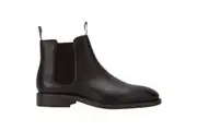 Mens Julius Marlow Gaucho Mocha Tumbled Work Formal Leather Slip On Shoes Boots