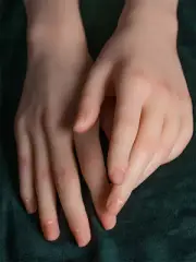 Silicone Female Hand Model Lifelike Finger Mannequin Display Jewelry Props Girl