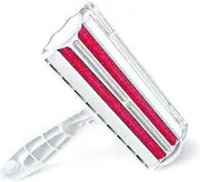 Pet Hair Remover Roller, Pet Dog & Cat Hair Remover Roller Self Cleaning Sofa Clothes Lint Brush for Furniture, Couch, Car Seat, Clothes & Carpet (Red)