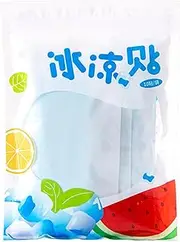 Cooling Patch - Lower Temperature Ice Sticker,Long Lasting Heat Relief Cool Patches Set of 10 for Sports Fishing Training Outdoor Activities