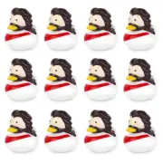 12PCS Little Jesus Rubber Ducks, Easter Ducks for Jeeps Mini Jesus Jeep Ducks...