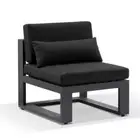 NEW Santorini Single Modular Outdoor Aluminium Lounge | Bay Gallery Furniture