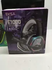 EKSA E1000 USB Gaming Headset - PS4 PC MAC - 7.1 Surround - Pouch Included