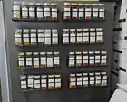 Spice Rack Wall Mount 4/8 Tier Space-Saving Wall Hanging Spice Rack Organizer AU