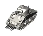Sherman Rhinoceros - US Army - Bolt Action - wargame3d- 28mm Scale